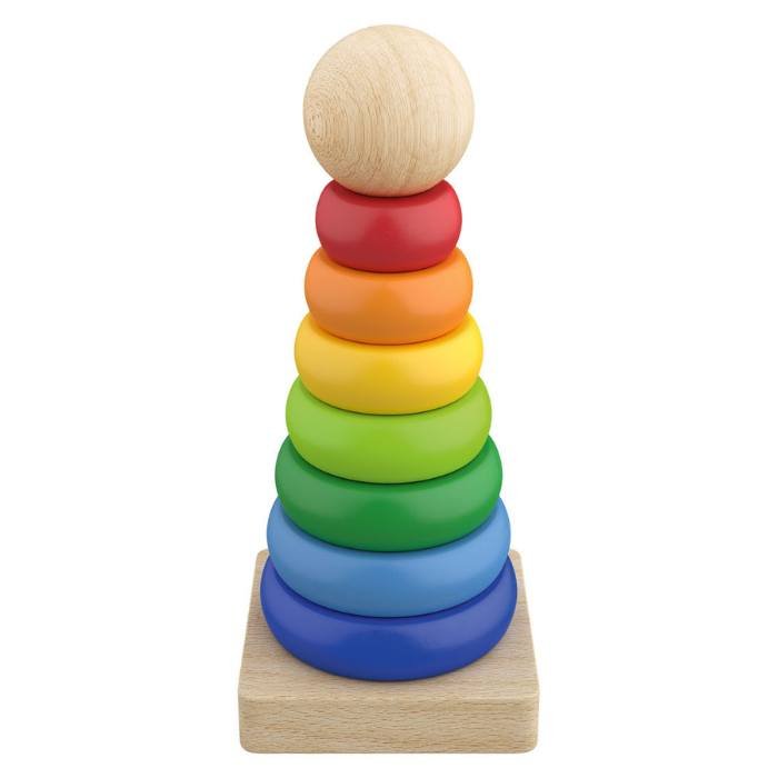 Pyramide de couleur en bois