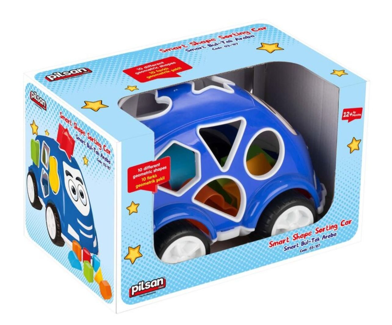 VOITURE DE FORME INTELLEGENTE BLEU