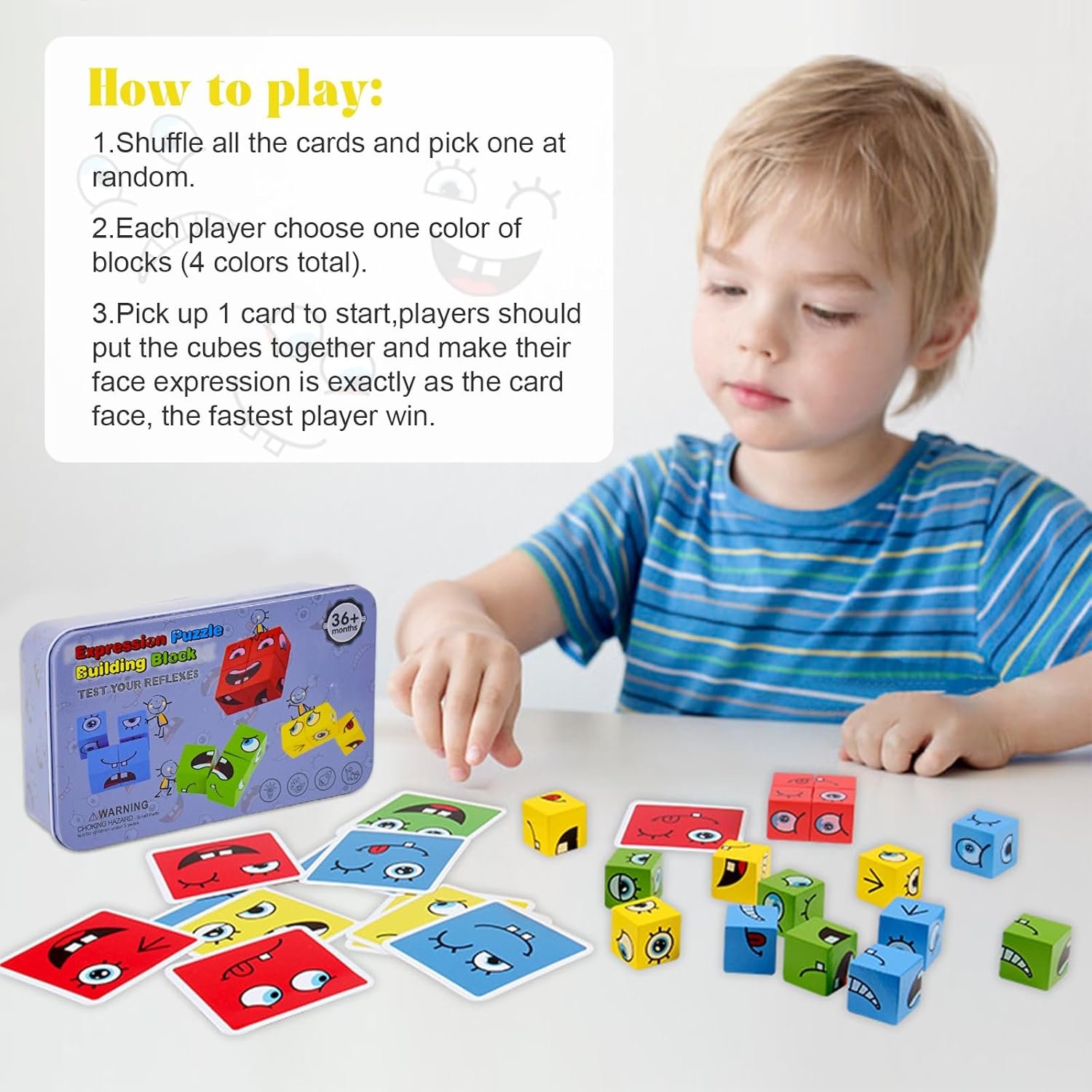Puzzles En Bois À Blocs – Image 5