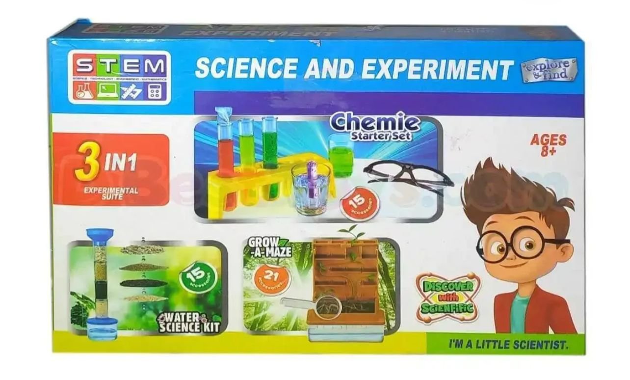 JEU SCIENTIFIC 3 in 1