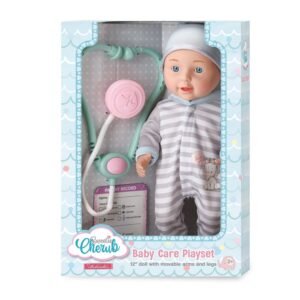 POUPÉE AVEC ACCESSOIRES MÉDECIN