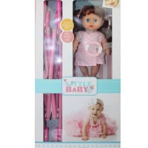 POUPÉE BÉBÉ AVEC POUSSETTE