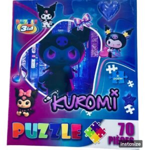 PUZZLE ZOOTOPIA ET KUROMI + UN LIVRE DE COLORIAGE