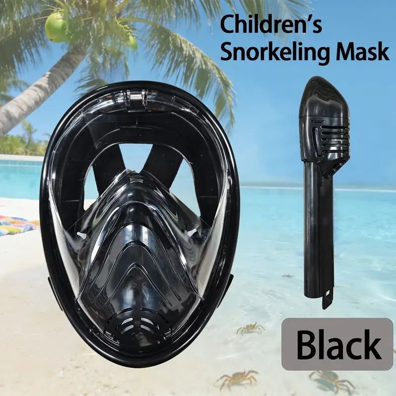 masque visage noir XL / L – Image 2