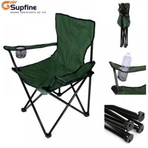 chaise camping pliable