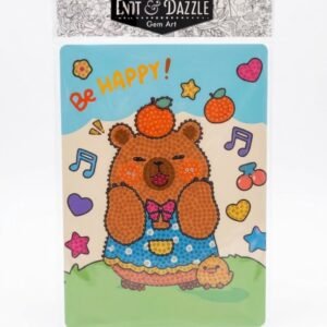 kit de peinture de diamant ours