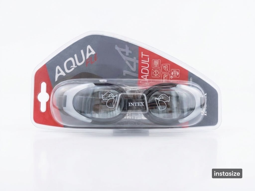 lunette de natation gris