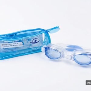 lunette de plage bleu