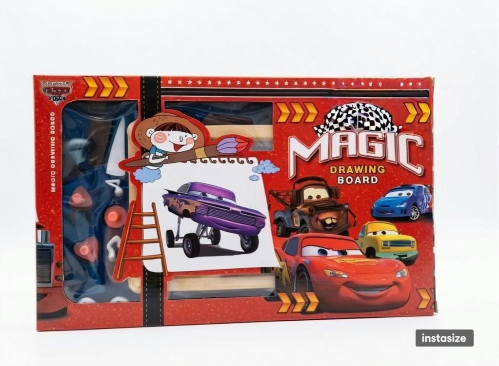 ardoise magique cars