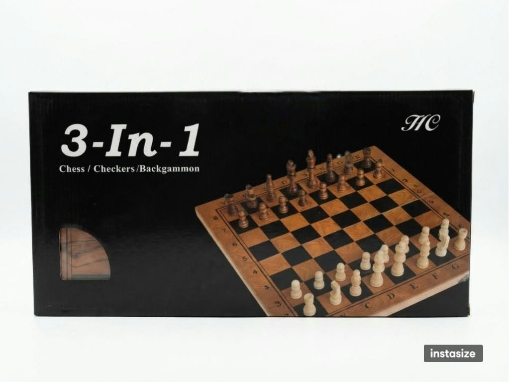 jeu d échec 3 in 1