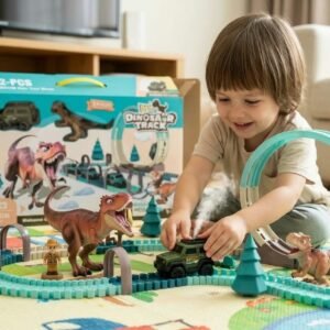 circuit train dinosaure