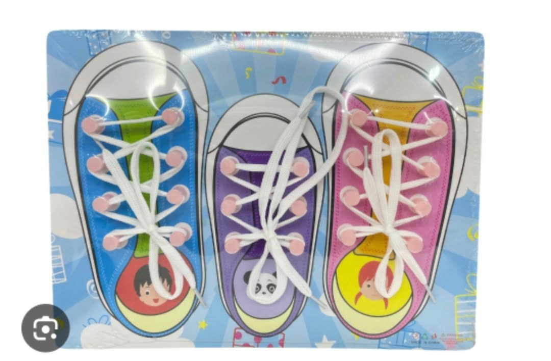 jeu éducatif des chaussures