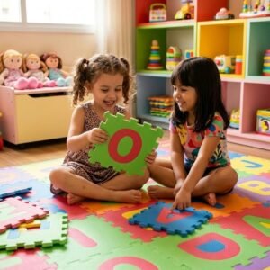 tapis puzzle enfant