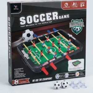 un jeu de mini baby-foot de table