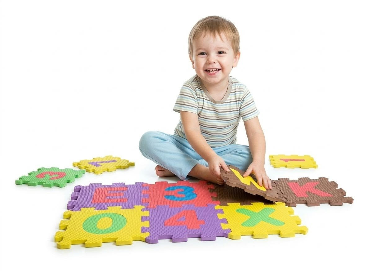 tapis puzzle enfant